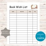 book wish list