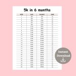 5K in 6 Months Savings Challenge