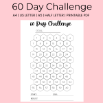 60 Day Challenge Printable
