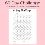 60 Day Challenge Printable
