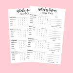Whiskey tasting scorecard Whiskey ta