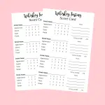 Whiskey tasting scorecard Whiskey ta