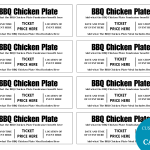 BBQ Chicken Fundraiser Ticket