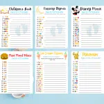 Baby Shower Emoji Pictionary Game Bundle