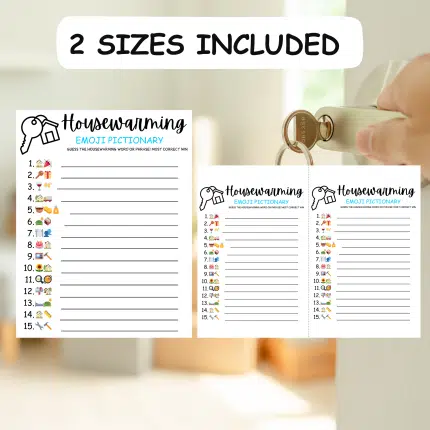 Housewarming Party Emoji Games