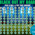Soccer black out my board fundraiser100 Days