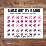 Cheer black out my board, pick a date to donate Fundraiser, Orange pay the date, cheerleading, sponsor my season fundraiser cheer, pom pom