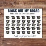Graduation Senior black out my board, pick a date to donate Fundraiser, pay the date, sponsor my season fundraiser, PTA PTO high school