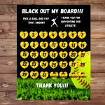 Softball Fundraiser Calender 31 day