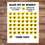 Softball Fundraiser Calender 45 day