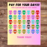 Fundraiser calendar, Dance, gymnastics, leotard fundraiser, pick a date to donate, pay the date, pay the date fundraiser black out my board,