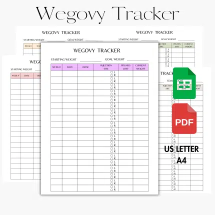 Wegovy Weekly Weight Tracker