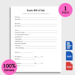 Snake Bill of Sale