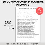 180 Companionship Journal Prompts