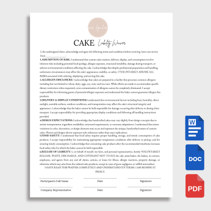 CAKE Liability Waiver