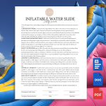Inflatable Water Slide Liability Waiver