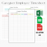 Caregiver Timesheet