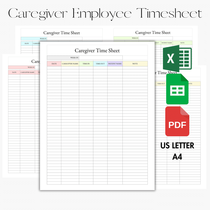 Caregiver Timesheet