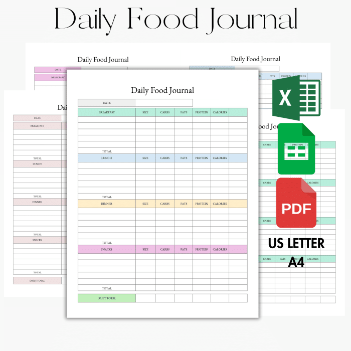 Daily Food Journal