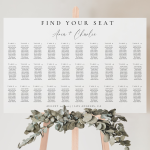 Wedding Seating Chart 30 tables