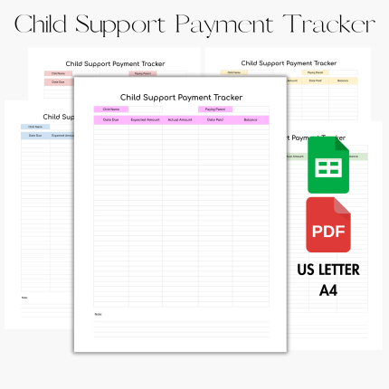 Child Support Payment Tracker