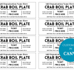 Crab Boil Plate Fundraiser Ticket