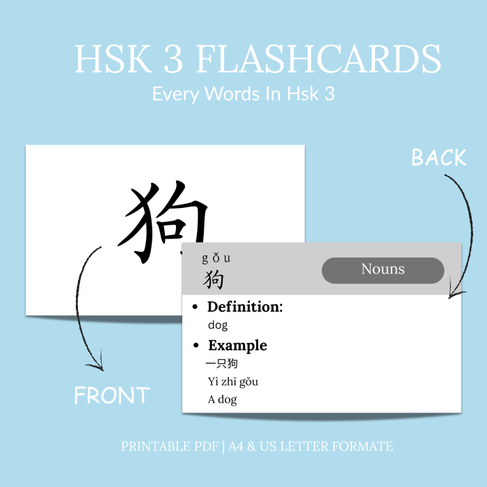 HSK 3 Flashcards