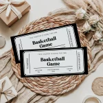 basketball game gift Certificate EDITABLE, basketball game Gift Voucher Printable, basketball game Coupon, Last Minute Gift Idea, Any Occasion